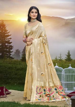 Picture of Appealing Silk Tan Saree