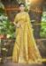 Picture of Magnificent Silk Golden Rod Saree