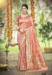 Picture of Resplendent Silk Salmon Saree