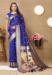 Picture of Good Looking Silk Dark Slate Blue Saree
