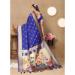 Picture of Good Looking Silk Dark Slate Blue Saree