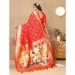 Picture of Sublime Silk Crimson Saree