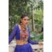 Picture of Georgette Dark Slate Blue Readymade Lehenga Choli