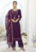 Picture of Charming Silk Purple Readymade Salwar Kameez