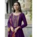 Picture of Grand Silk Purple Readymade Salwar Kameez