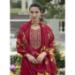 Picture of Beauteous Silk Maroon Readymade Salwar Kameez