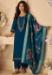 Picture of Delightful Silk Navy Blue Readymade Salwar Kameez