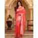 Picture of Grand Silk Dark Salmon Saree