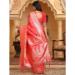 Picture of Grand Silk Dark Salmon Saree