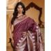 Picture of Classy Silk Dark Magenta Saree