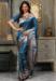Picture of Alluring Silk Navy Blue Saree
