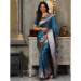 Picture of Alluring Silk Navy Blue Saree