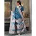 Picture of Alluring Silk Navy Blue Saree