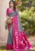 Picture of Ideal Silk Slate Grey Saree