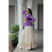 Picture of Cotton & Georgette Off White Readymade Lehenga Choli