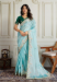 Picture of Marvelous Silk Light Steel Blue Saree