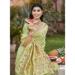 Picture of Exquisite Silk Dark Sea Green Saree