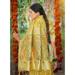 Picture of Beauteous Silk Khaki Saree