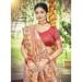 Picture of Shapely Silk Pale Golden Rod Saree