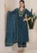 Picture of Chiffon Midnight Blue Readymade Salwar Kameez