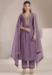 Picture of Fine Chiffon Grey Readymade Salwar Kameez