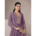 Picture of Fine Chiffon Grey Readymade Salwar Kameez