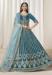 Picture of Fascinating Silk Teal Lehenga Choli
