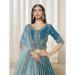 Picture of Fascinating Silk Teal Lehenga Choli