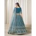 Picture of Fascinating Silk Teal Lehenga Choli