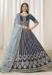 Picture of Fine Silk Dark Slate Blue Lehenga Choli
