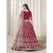 Picture of Gorgeous Silk Fire Brick Lehenga Choli