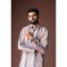Picture of Well Formed Linen & Silk Rosy Brown Kurtas