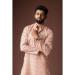 Picture of Beautiful Linen & Silk Beige Kurtas