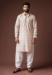 Picture of Gorgeous Linen & Silk Off White Kurtas