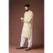 Picture of Lovely Linen & Silk Off White Kurtas