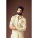 Picture of Lovely Linen & Silk Off White Kurtas