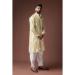 Picture of Lovely Linen & Silk Off White Kurtas