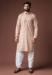 Picture of Ravishing Linen & Silk Off White Kurtas