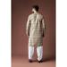 Picture of Statuesque Linen & Silk Rosy Brown Kurtas