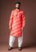 Picture of Sublime Linen & Silk Crimson Kurtas