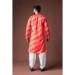 Picture of Sublime Linen & Silk Crimson Kurtas