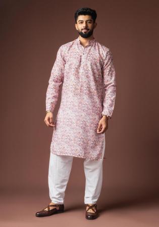 Picture of Bewitching Linen Burly Wood Kurtis & Tunic