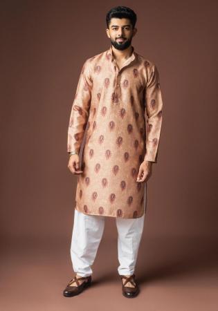 Picture of Beauteous Linen Tan Kurtis & Tunic