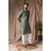 Picture of Shapely Linen Dark Sea Green Kurtis & Tunic