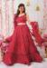 Picture of Superb Chiffon Indian Red Readymade Lehenga Choli