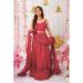 Picture of Superb Chiffon Indian Red Readymade Lehenga Choli