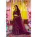 Picture of Elegant Chiffon Saddle Brown Readymade Lehenga Choli