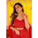 Picture of Shapely Chiffon Fire Brick Readymade Lehenga Choli