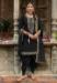 Picture of Shapely Silk Black Readymade Salwar Kameez