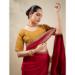 Picture of Classy Silk Dark Red Saree